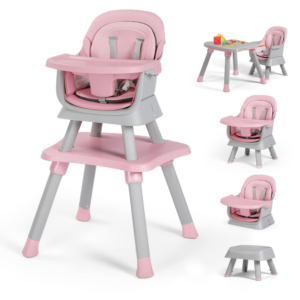 8-in-1 Kids Table & High Chair
