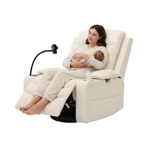 Oversized Recliner Nursery Chair for Breastfeeding