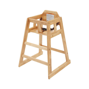 Unassembled Medium Wooden High Chair